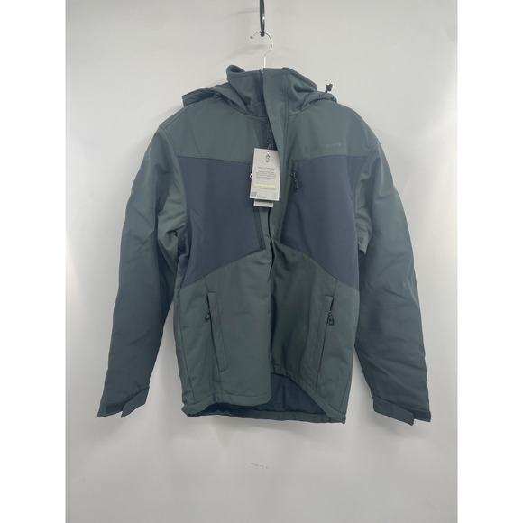 Free Country Thermo Softshell Mid Weight Snow Jacket Mens Medium Evergreen NWT